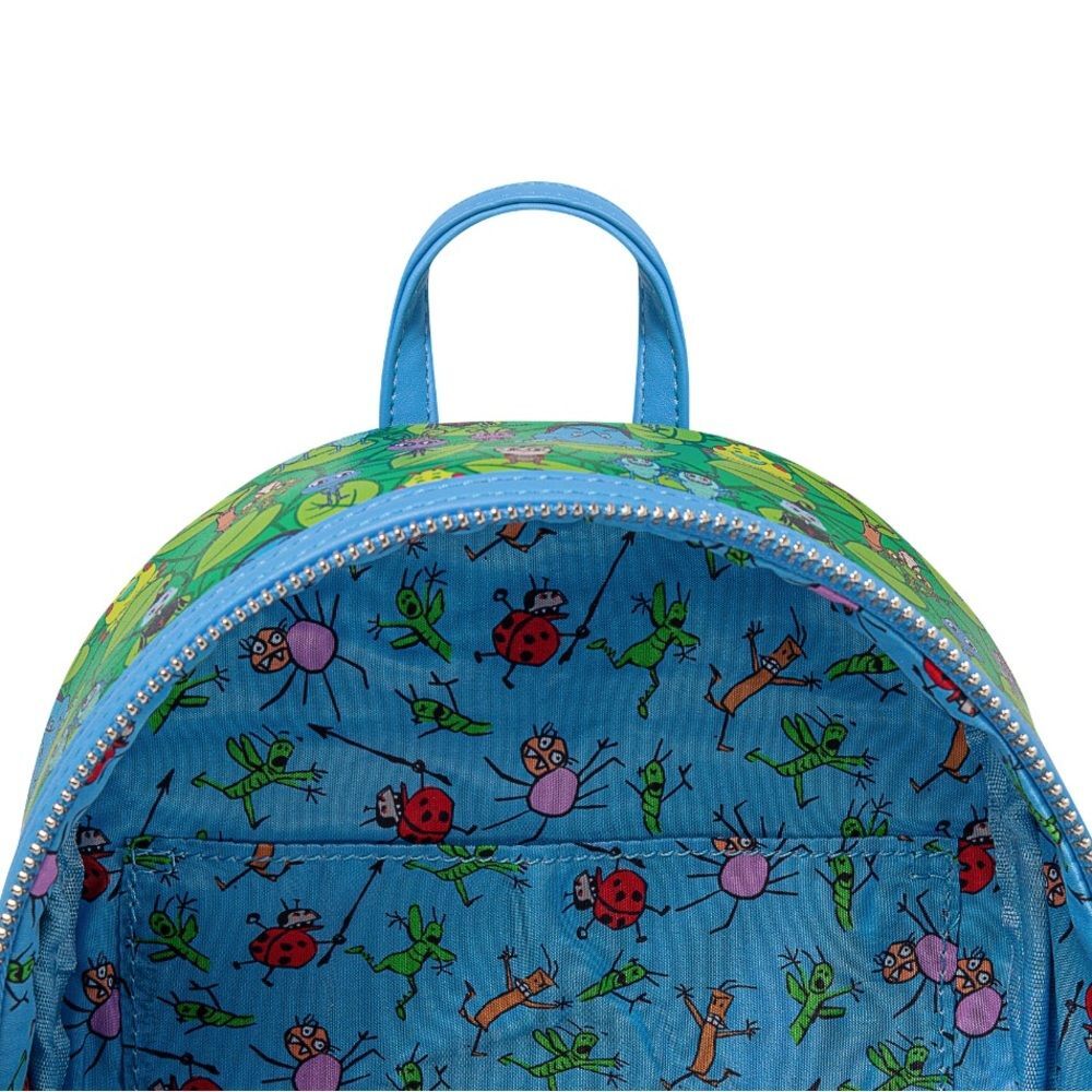 NWT LOUNGEFLY | Disney A‎ Bugs Life AOP Mini Backpack - Picture 5 of 6